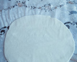 A picture of step 5 of How to prepare soft layered chapatis #themechallenge.