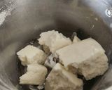 A picture of step 1 of Paneer Mawa Rasmalai Tutti Frutti Modak.
