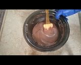 A picture of step 2 of Chocolate wafers.