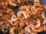 Prawns in coconut curry