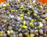 Foto del paso 7 de la receta: Chutney de mondongo y carne al Wok con ensalada de legumbres