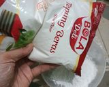 Foto langkah ke 1 dari resep Redvelvet Cake Tepung Beras.