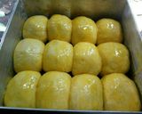 Foto langkah ke 6 dari resep Roti Sobek Eggless.