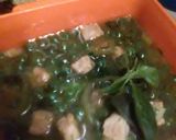 Foto langkah ke 5 dari resep Sayur bening leunca vs tempe + daun kemangi.
