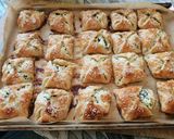 Túrós - medvehagymás batyu recept fázis 4 fotója
