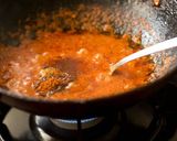 A picture of step 8 of Rajasthani gatte ki sbji.