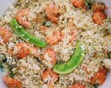 A picture of step 6 of 🍤Fire Shrimp Fried Rice🍤.