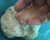 A picture of step 2 of Aata ajwain Baati.