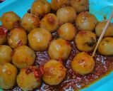 Foto langkah ke 7 dari resep Cilok Pedas Empuk.