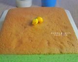 Foto langkah ke 9 dari resep Bolu Pandan (Tanpa Bahan Pengembang Kimia).