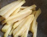Foto langkah ke 8 dari resep Kentang Goreng garing gurih (tanpa ribet+lama+rebus+ freezer)^^.