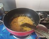 A picture of step 4 of Chicken Changezi.