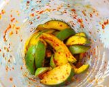 A picture of step 6 of Instant Kairi pickle.