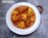 Foto langkah ke 6 dari resep Asam Pedas Ayam Nanas.