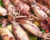 Foto langkah ke 3 dari resep Cumi Asin Cabe Hijau.