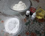 عکس مرحله 1 از دستور شیرینی تابه ای تم هندوانه (ایده یلدا، بدون فر و بدون همزن)