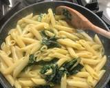 Blue cheese and greens quick pasta recipe step 4 photo