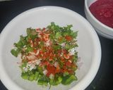 A picture of step 2 of Healthy beetroot chilla(weight loss dish).