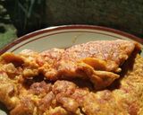 Foto langkah ke 6 dari resep Telur Dadar Tempe Penyet.