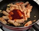 Foto langkah ke 5 dari resep Sosis saus asam manis.