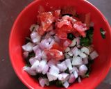 A picture of step 1 of Tabbouleh Salad (Broken Wheat Salad).