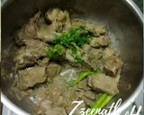 A picture of step 1 of Hyderabadi Marag.