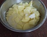 A picture of step 3 of Sama ke chawal.