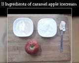 A picture of step 1 of Caramel Apple Ice cream.