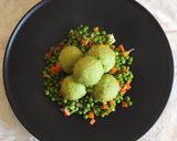 Foto del passaggio 8 della ricetta Polpette di baccelli di piselli pepe di sichuan e piselli