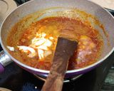 A picture of step 10 of KADHAI PANEER..
