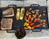 A picture of step 3 of Grilled Balsamic Ginger Salmon.
