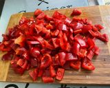 A picture of step 13 of Endive Gratin with Red Bell Peppers, Ham, Honey, and Curry.