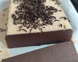 Foto langkah ke 3 dari resep Brownies puding cokelat.