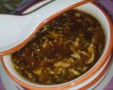 A picture of step 9 of Chicken manchow soup.
