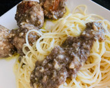 Foto del paso 5 de la receta: Albóndigas de ternera y queso con salsa de champiñones