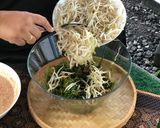 Gambar langkah 5 resipi Kerabu Pucuk Paku.
