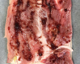 Foto del paso 2 de la receta: Rollo de secreto de cerdo navideño y económico 🎁❤️