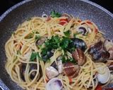 Foto del passaggio 5 della ricetta 426 * Spaghetti con vongole e lupini (4°metodo) 🐚🍅🍝