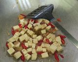Foto langkah ke 4 dari resep Cah Gambas Tahu Putih.