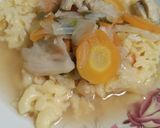Foto langkah ke 5 dari resep Sup Ayam Makaroni.