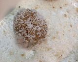 A picture of step 6 of Mini Toasted Coconut Ladoo.