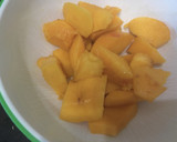 Foto del paso 1 de la receta: Helado de melocotón (Thermomix)