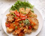 Foto langkah ke 3 dari resep Telur Crispy Asam Manis Pedas.