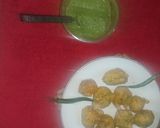 મેથી ના ગોટા સાથે ફુદીના ચટણી(methi na gota in Gujarati) રેસીપી સ્ટેપ3ફોટો