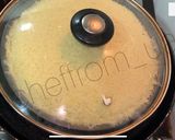 A picture of step 6 of Arabic Kunafeh.