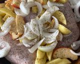 Foto del paso 2 de la receta Pollo Al horno con Cerveza y Manzana 🍏!!!!!
