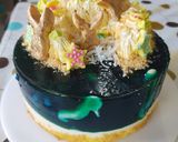 Foto del paso 5 de la receta: Torta Ocean Cake de sirenas
