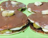 صورة لخطوة 6 من وصفة بان كيك بالنوتيلا بالموز 😋