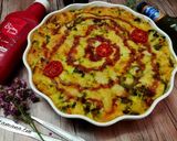 عکس مرحله 3 از دستور پیتزا مرغ و سبزیجات