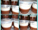Foto langkah ke 12 dari resep Puding coklat vla susu.